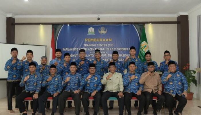 MTQ VII Korpri Palangkaraya, Kafilah Aceh Bertekad Raih Yang Terbaik 