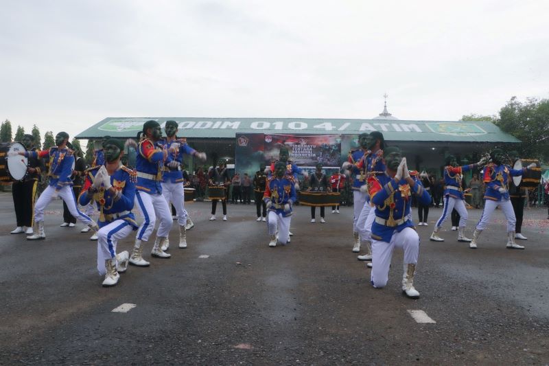 Peringatan HUT TNI Di Kodim 0104/Atim Meriah Peringatan HUT TNI Di Kodim 0104/Atim Meriah