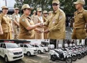 Pjs Wali Kota P.Siantar Serahkan 15 Kenderaan Puskesmas Keliling