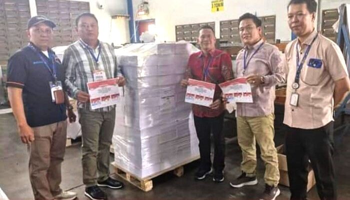 KPU Batubara Monitoring Proses Cetak Surat Suara Pilkada 2024