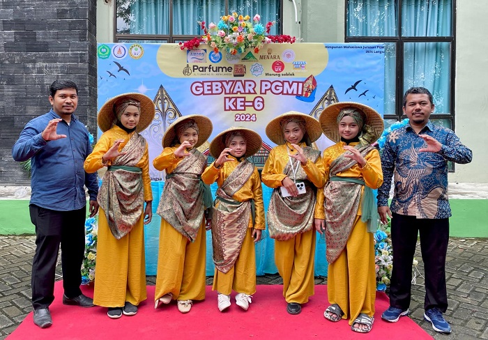 Grup Tari Kreasi SD Muhammadiyah 2 Langsa berhasil juara 3 pada event Gebyar PGMI VI tahun 2024. WAspada/Ist