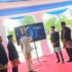 Pj Wali Kota Langsa didampingi Kadinkes, dr Muhammad Yusuf Akbar melaunching SMART TOSS, Kamis (17/10). Waspada/dede