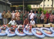 Dinas Pertanian Karo Serahkan 40 Pompa Air Bantuan Kementan