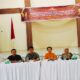 KPU Kota Gunungsitoli menggelar sosialisasi pendaftaran Lembaga Pemantau, Lembaga Survey dan Hitung Cepat bertempat di Gedung A'luck Gunungsitoli, Rabu (2/10). Waspada/Bothaniman Jaya Telaumbanua
