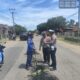 Lokasi kecelakaan lalu lintas di Jalan Medan-Banda Aceh, kawasan Paloh Lada, Kecamatan Dewantara, Aceh Utara, Sabtu (19/10). Waspasda/ist