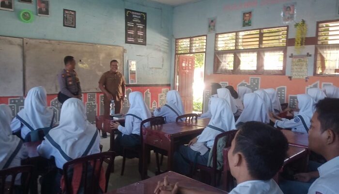 Polres Palas Edukasi Siswa SMA Negeri 1 Barumun
