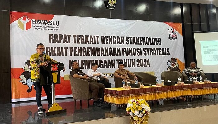 Bawaslu Sumut Gelar Rapat Bersama Stakeholder Di Labusel