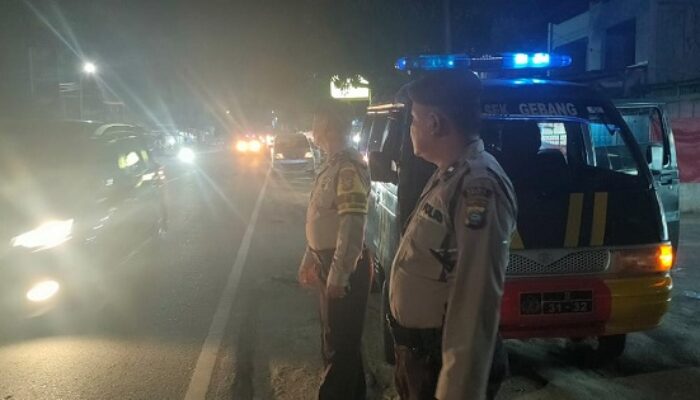 Wujudkan Kekondusifan Kamtibmas, Polsek Gebang KRYD 