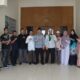 Ketua Umum Pengurus Pusat Korps Alumni Zawiyah Cot Kala (PP KOPAZKA) IAIN Langsa Muhammad Mundzir Yunus, M.Ag saat audiensi dengan Rektor IAIN Langsa, Prof. Dr. Ismail Fahmi Arrauf Nasution, MA, Selasa (22/10). Waspada/dede