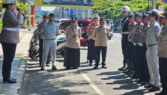 Polres P.Siantar Operasi Gabungan Bersama UPTD Samsat
