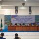 ASISTEN Administrasi Umum dan Kesra Setdakab Humbahas, Tua Marsatti Marbun membuka Bimtek penatausahaan keuangan di Aula Hutamas, Doloksanggul. Waspada/Ist