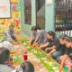 MAKAN bersama WBP dan Kalapas, Ka KPLP dan pegawai, serta staf Lapas Kelas IIA Labuhanruku. Waspada/Ist