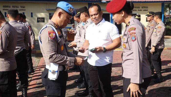 Propam Polda Sumut Sidak Personel Polres Langkat
