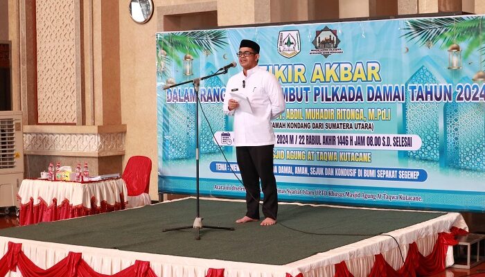 Sambut Pilkada Damai, Pemkab Gelar Dzikir Akbar