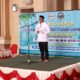Pj Bupati Agara, Taufik saat menyampaikan sambutannya. Waspada/Seh Muhammad Amin