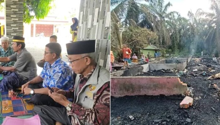 Korban Kebakaran Di Aektinga Terima Bantuan Baznas