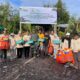 DOSEN dan mahasiswa USU kembangkan Ekowisata Mangrove di Desa Salahaji, Kec. Pematang Jaya. Waspada/Ist