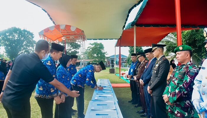Deklarasi Netralitas ASN Batubara Di Hari Sumpah Pemuda