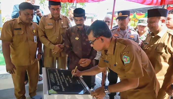 Pj Bupati Pidie Resmikan Meunasah Pante Teungoh