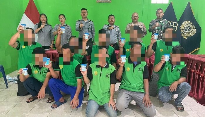 Lapas Siborongborong Tes Urine WBP Deteksi Penyalahgunaan Napza
