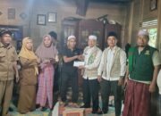 BAZNAS Palas Bantuan Korban Kebakaran Di Desa Gading