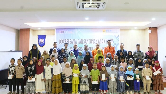 Pemeliharaan Unit 2 Sukses, IP UBP Gelar Doa Bersama Dan Santuni 50 Anak Yatim