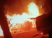 Rumah Warga Aektinga Ludes Terbakar