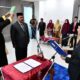 Pj Wali Kota Banda Aceh Ade Surya melantik Bachtiar sebagai Pj.Sekda Kota Banda Aceh di Aula Balai Kota, Banda Aceh, Rabu (30/10/24).(Waspada/T.Mansursyah)