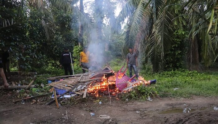 Polisi Langkat Grebek Sarang Narkoba 