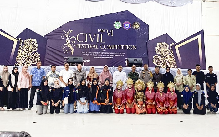 Civil Festival Competition Part VI yang diselenggarakan Prodi Teknik Sipil Fakultas Sains dan Teknologi Universitas Samudra yang digelar mulai 30 Oktober - 2 November 2024 di Gedung Multiguna Universitas Samudra. Waspada/dede