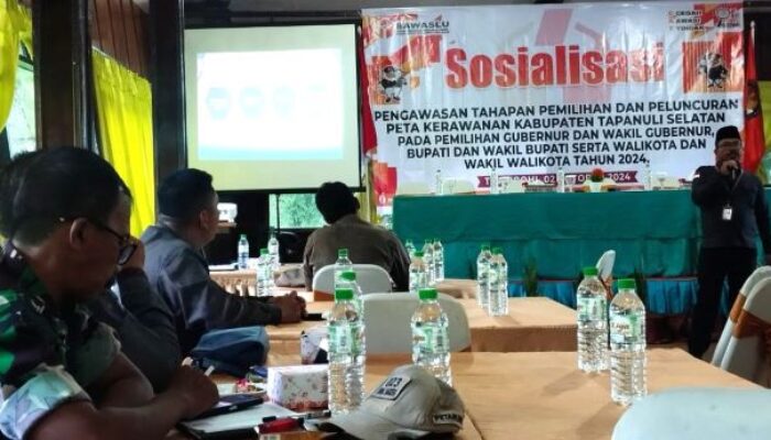 Bawaslu Tapsel Petakan Potensi Rawan Pelanggaran Pilkada 2024