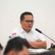 BUPATI Humbahas diwakili Asisten Administrasi Umum Setdakab, Tua Marsatti Marbun membuka FGD Penyusunan Masterplan Dan Siteplan Destinasi Wisata. Waspada/Ist