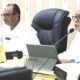 Plt Bupati Simalungun H Zonny Waldi saat mengikuti acara Sidang Gugus Tugas Reforma Agraria (GTRA) Tahun 2024 yang berlangsung di Ruang Rapat Kantor Bupati Simalungun, Pamatangraya, Rabu (30/10).(Waspada/ist).