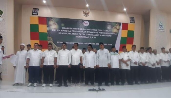 Pengurus Persaudaraan Pidie Raya Dikukuhkan