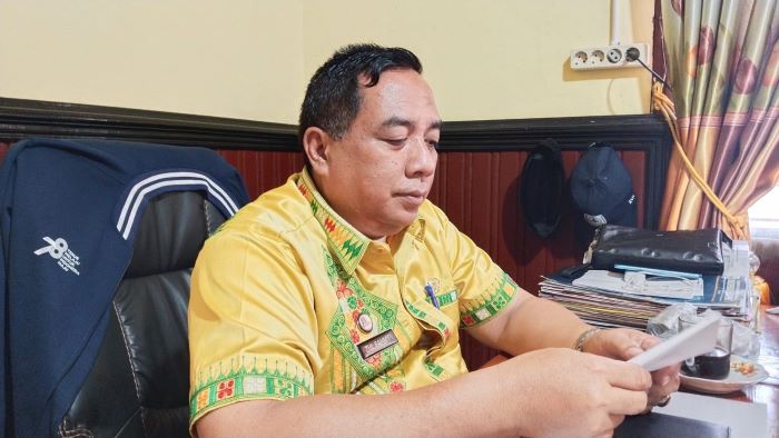 Kepala Dinas Koperasi, UKM dan Transmigrasi Agara, Zul Fahmy S. Sos. Waspada/Seh Muhammad Amin