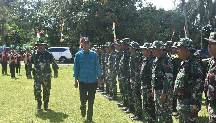 TMMD 122 Di Simeulue Dibarengi Penyuluhan Wawasan Kebangsaan