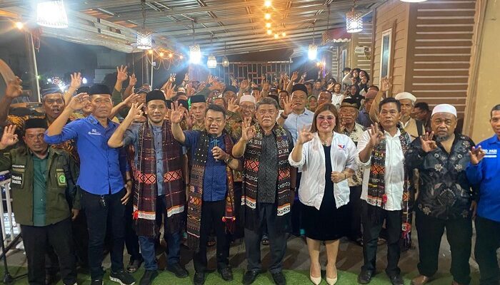 Peresmian Rumah Pemenangan Palson Putra Asli Daerah Yusuf-Bayu Dihadiri Ribuan Relawan