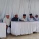 Putra Mahkota Alam bersama masyarakat Desa Ujungbatu I. Kecamatan Hutarajatinggi (Huragi), Kamis (3/10). (Waspada/Ist)