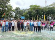 Kejurkab Sepak Takraw Langkat Dimulai, Syah Afandin Berpesan Tampillah Sebagai Satria