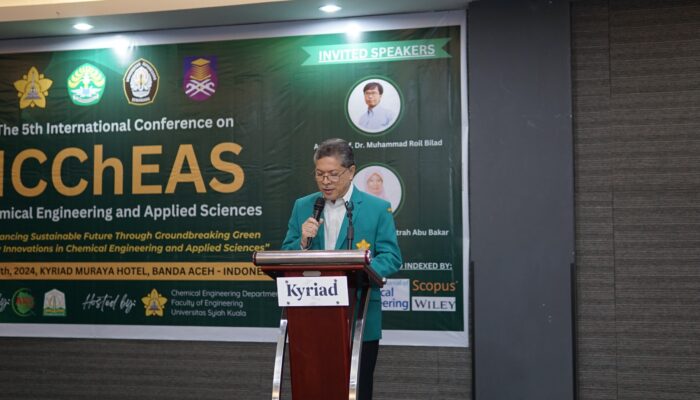 Lima Ilmuan Dan Peneliti Dari Empat Negara Hadiri ICChEAS 2024
