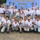 Siswa yang telah memberi hak suara poto bersama. Waspada/Anum Saskia