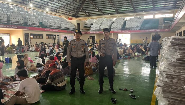 Polres Langkat  Amankan  Penyortiran Dan Pelipatan Kertas Suara Pilkada