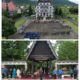 Kolase upacara peringatan Hari Pahlawan tahun 2024 di Kabupaten Toba di gelar di Makam Pahlawan Sisingamangaraja ke XII dan di Lapangan Kantor Bupati Toba, Minggu (10/11). Waspada/Ist