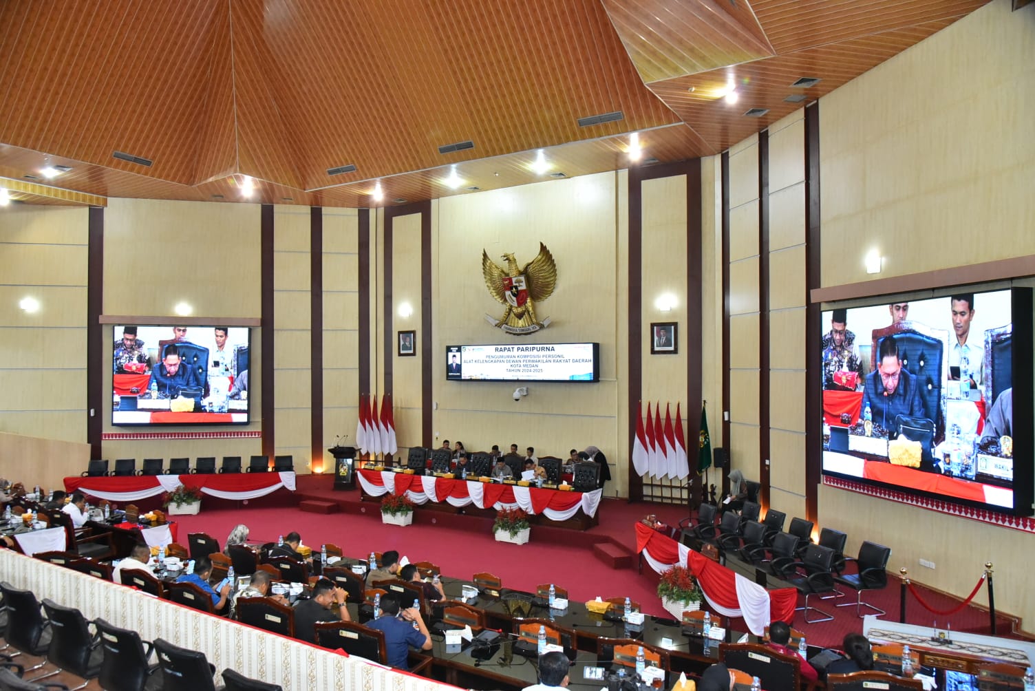 Ini Susunan AKD DPRD Kota Medan 2024-2029