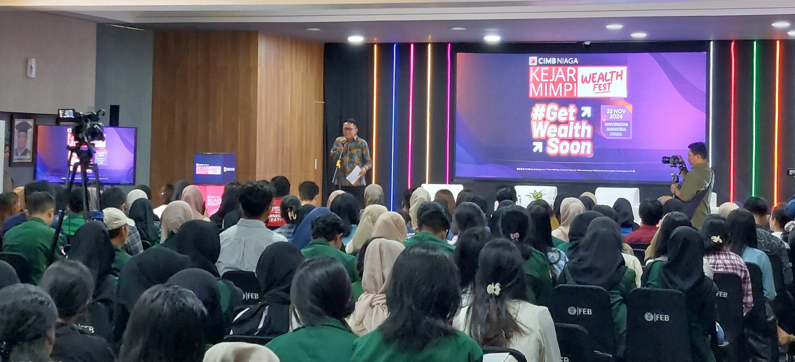 CIMB Niaga Ajak Mahasiswa Selami Investasi Lewat 'Kejar Mimpi Wealth Fest'