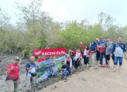 Bantuan Dampak Badai Banjir Pesisir, Honda Lakukan Penanaman Mangrove