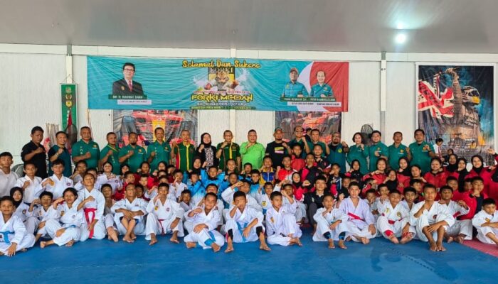 1.000 Karateka Ikut Open Tournament Forki Medan