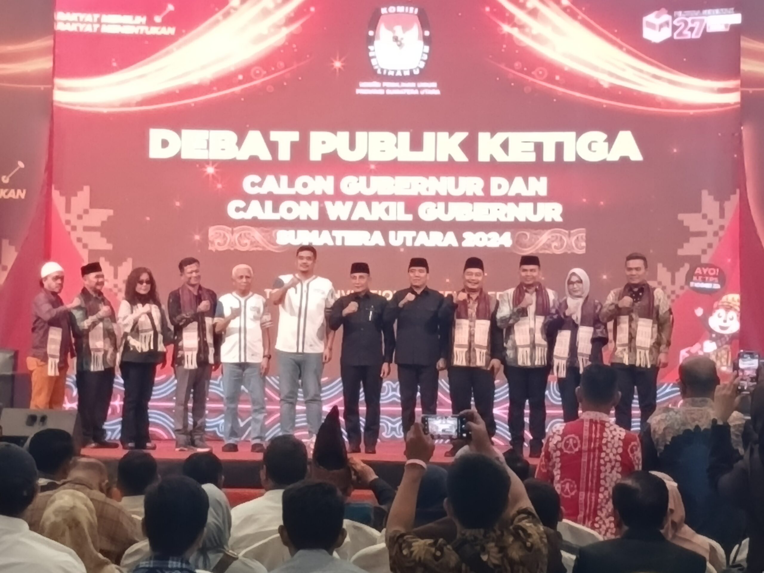Saling Balas Jawab, Debat Terakhir Pilgub Sumut Berlangsung Panas