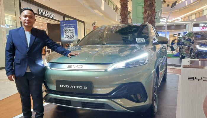 Kecanggihan Teknologi Dan Inovasi Mobil Listrik BYD Dipamerkan Di Medan