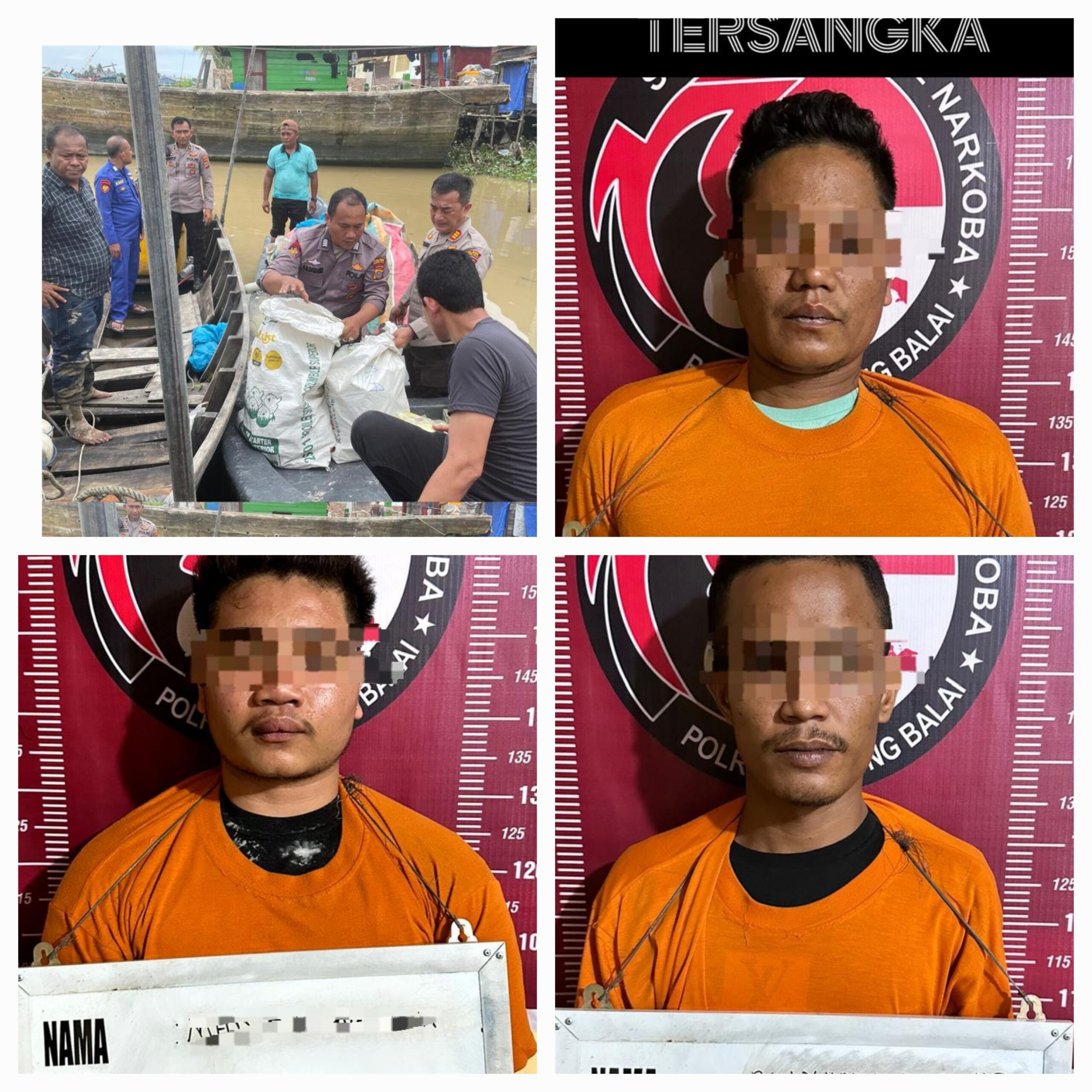 Polres Tanjung Balai Amankan 30 Bungkus Sabu Jaringan Internasional